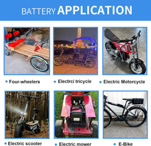 Load image into Gallery viewer, 48V 30AH Lithium Lifepo4 Battery li ion Batteries Pack for Ebike Electric Bicycle