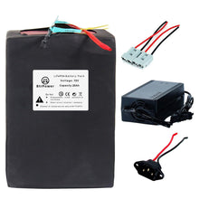Load image into Gallery viewer, 72V 25Ah Lithium Lifepo4 Ebike Battery Pack for Electric Bike Motor Scooter 50A BMS 5A Charger