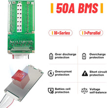 Load image into Gallery viewer, Ebike Battery 52V 30AH Lithium Lifepo4 Battery Pack for Electric Bike Bicycle Scooter 1500W Motor