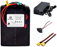 Load image into Gallery viewer, 48V 20AH Ebike Battery LiFePO4 Battery Pack for Electric Scooter 40A BMS