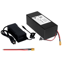 Load image into Gallery viewer, 36V 10AH 48v 10AH Lithium Li-ion Battery with 3A Charger and 20A BMS