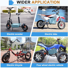 Load image into Gallery viewer, 48v 25ah Lithium Lifepo4 Ebike Battery Pack fit for 1000W Motor Scooter 50A BMS
