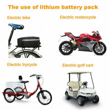 Load image into Gallery viewer, 60V 50Ah Lithium LiFePO4 E Bike Battery for 2000W Electric Bike Motorcycle Motor