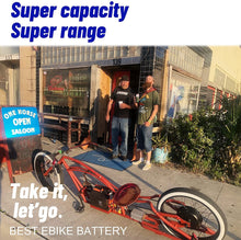 Load image into Gallery viewer, 72V 20Ah 72 Volt Rechargeable Battery Pack Lifepo4 Battery Electric Bike Battery