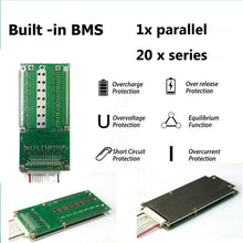 Load image into Gallery viewer, 60V 50Ah Lithium LiFePO4 E Bike Battery for 2000W Electric Bike Motorcycle Motor