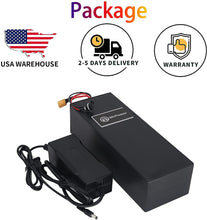 Load image into Gallery viewer, Ebike Lithium Li-ion Battery Pack 48V 10AH for Electric Bike Bicycles Scooter