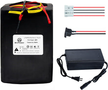 Load image into Gallery viewer, 48V Ebike Battery 35Ah Btrpower Electric Bike Lifepo4 Lithium for Scooter Motor
