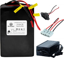 Load image into Gallery viewer, 36V 25Ah Ebike Battery Pack Lithium LiFePO4 for Scooter Electric Bike 30A BMS
