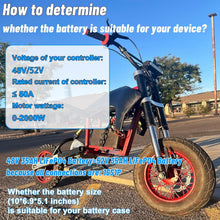 Load image into Gallery viewer, 48V Ebike Battery 35Ah Btrpower Electric Bike Lifepo4 Lithium for Scooter Motor

