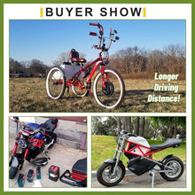 Load image into Gallery viewer, 48V 20AH Ebike Battery LiFePO4 Battery Pack for Electric Scooter 40A BMS
