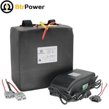 Load image into Gallery viewer, 60V 50Ah Lithium LiFePO4 E Bike Battery for 2000W Electric Bike Motorcycle Motor
